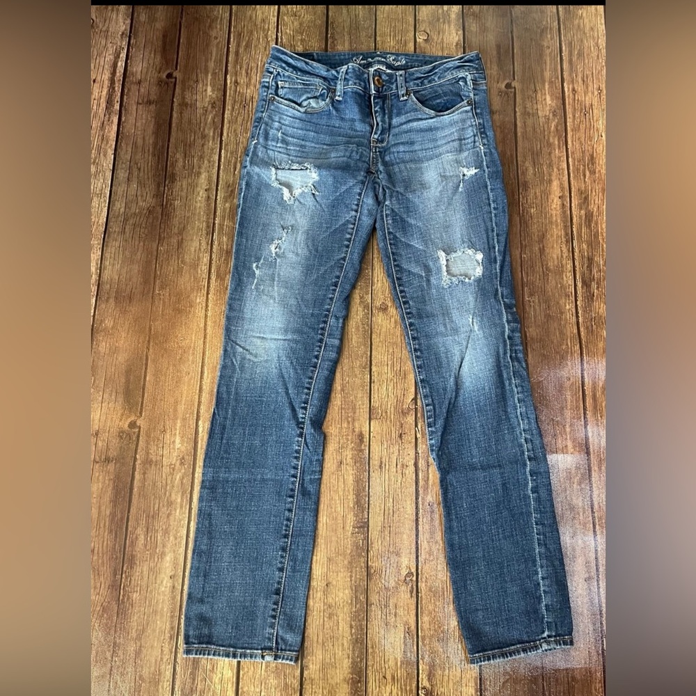 American Eagle super stretch, skinny jeans, regular size 6
